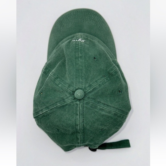 Love Your Melon Baseball denim Hat Cap women’s  Adjustable Green White USA EUC - Picture 3 of 5